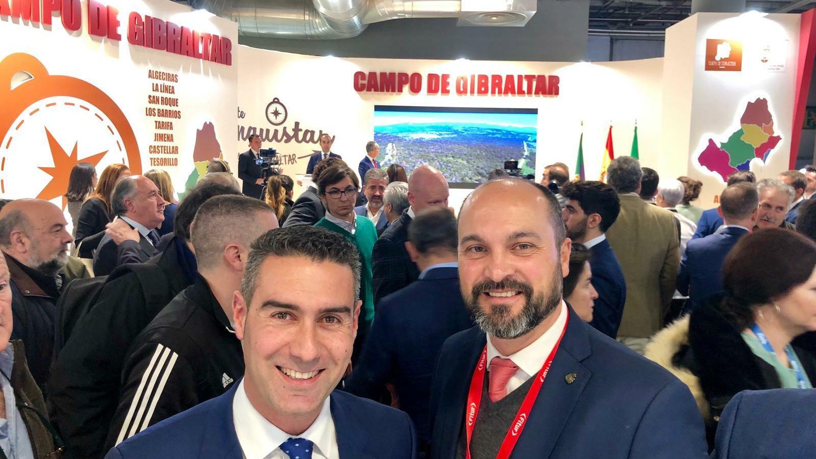 Pablo García y Miguel Alconchel en Fitur