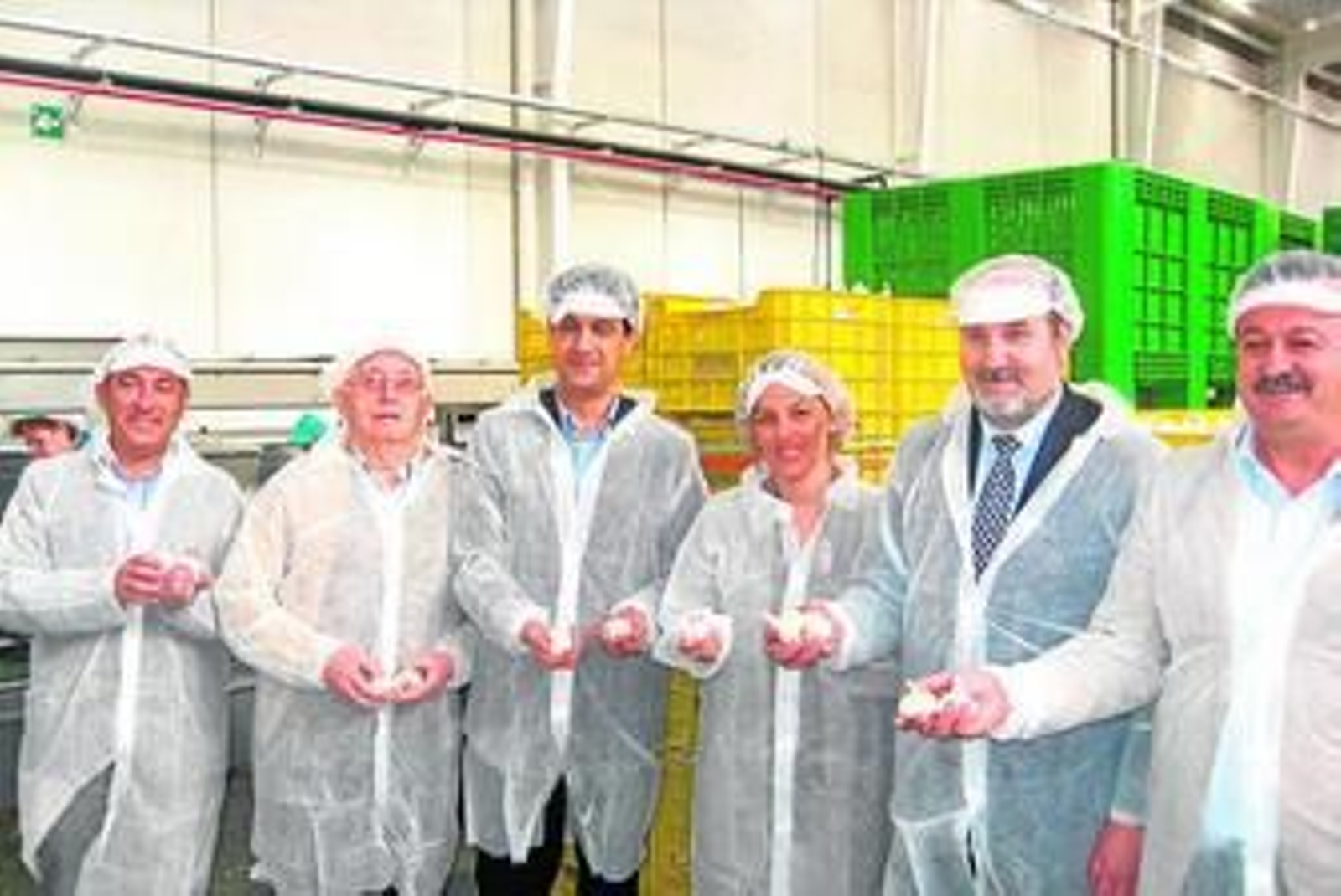 Ferrer y Ortiz con Antonio Peregrín, Víctor Cervero y Juan Pedro García.