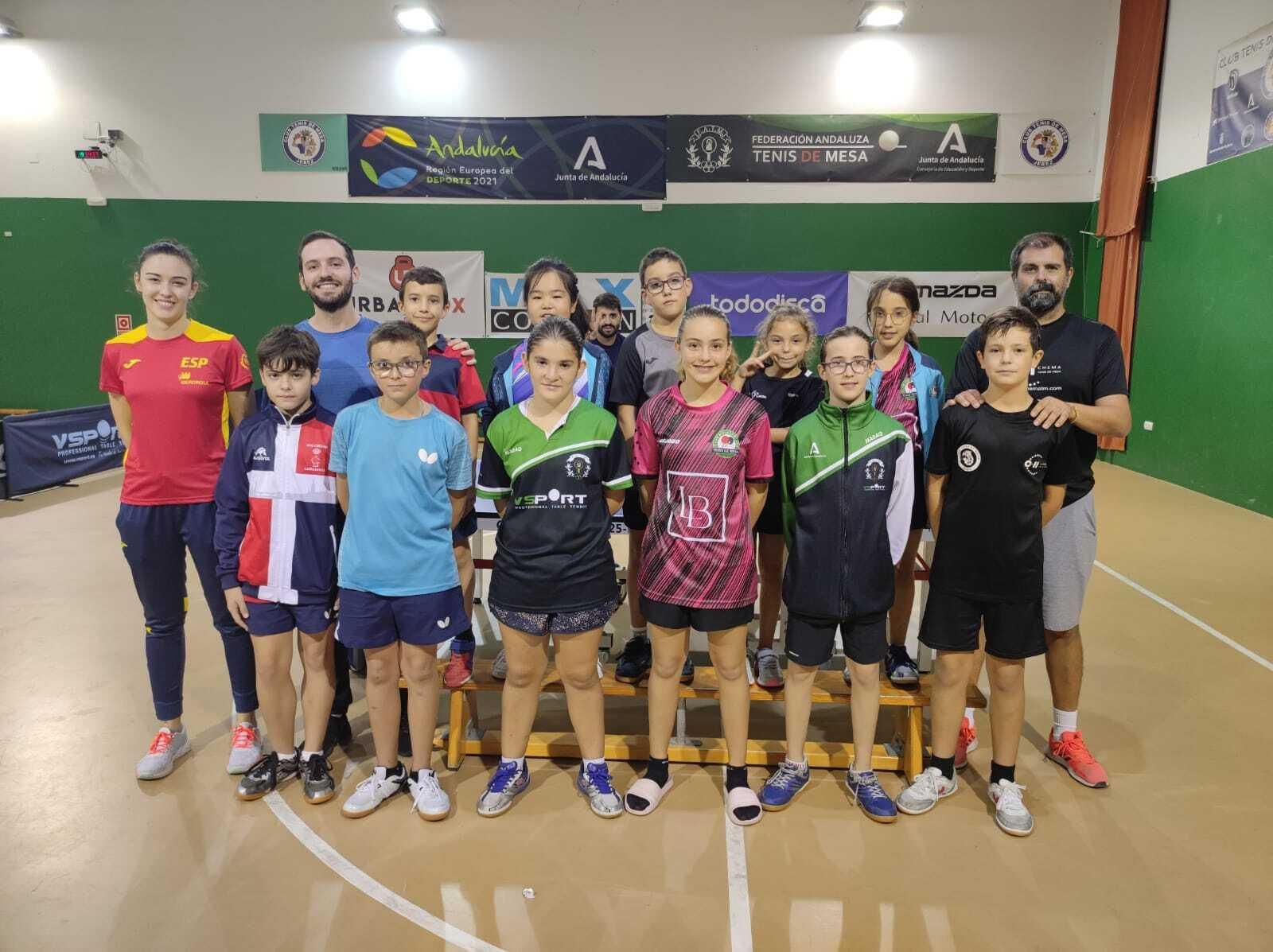 Pío XII ha acogido la I Concentración de Mini Spin para benjamines y alevines.