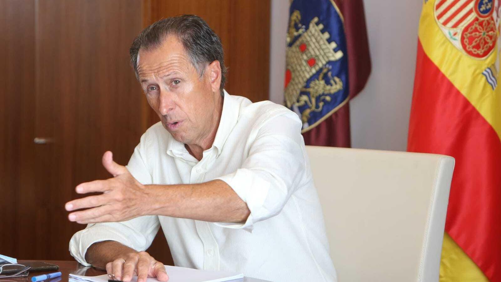 El regidor explica sus proyectos para los próximos meses.