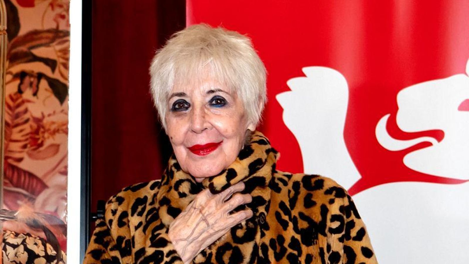 Concha Velasco en una de sus últimas apariciones públicas