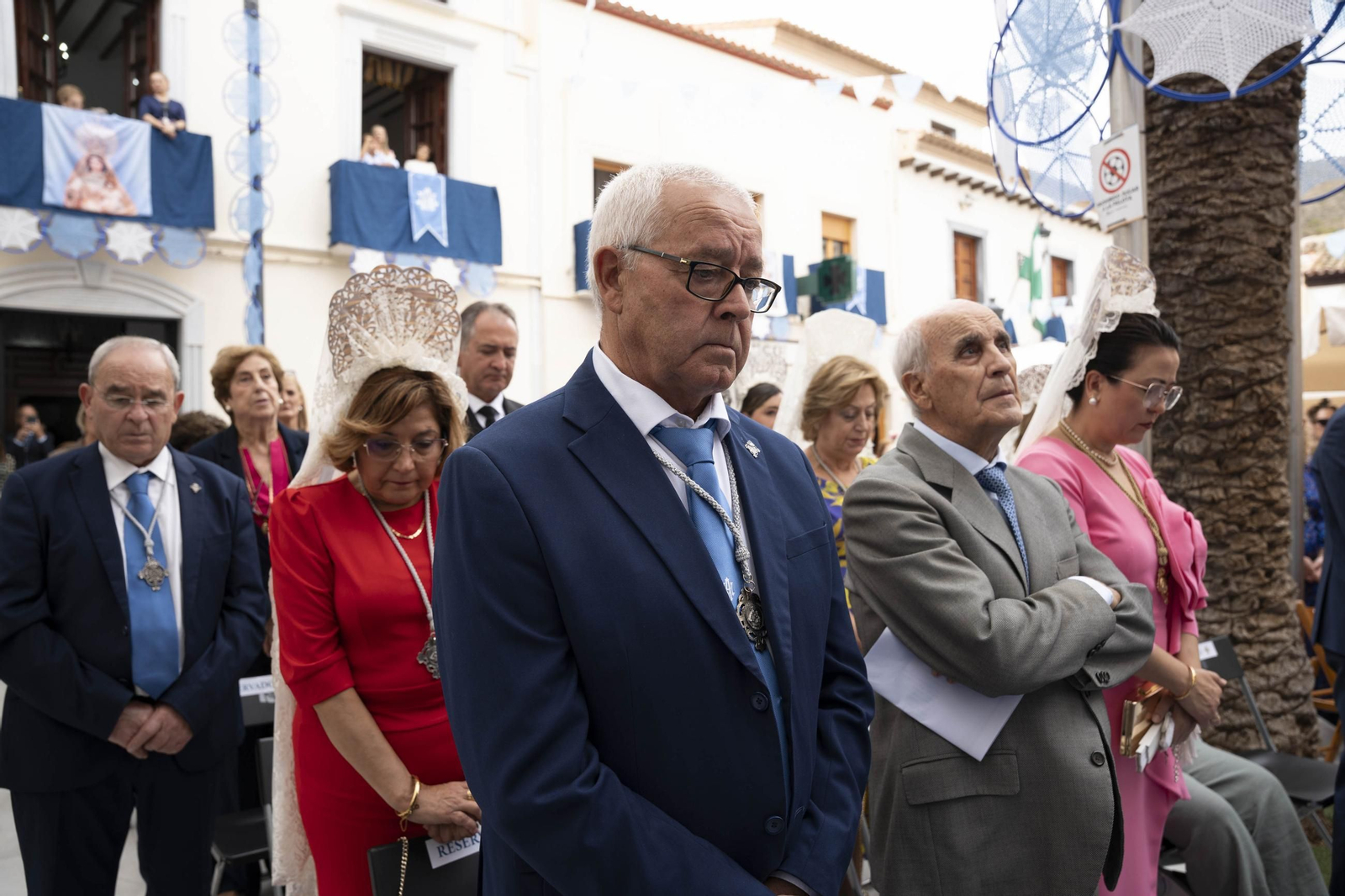 Las imágenes de la misa y procesión en Macael por las fiestas en honor a Nuestra Señora del Rosario