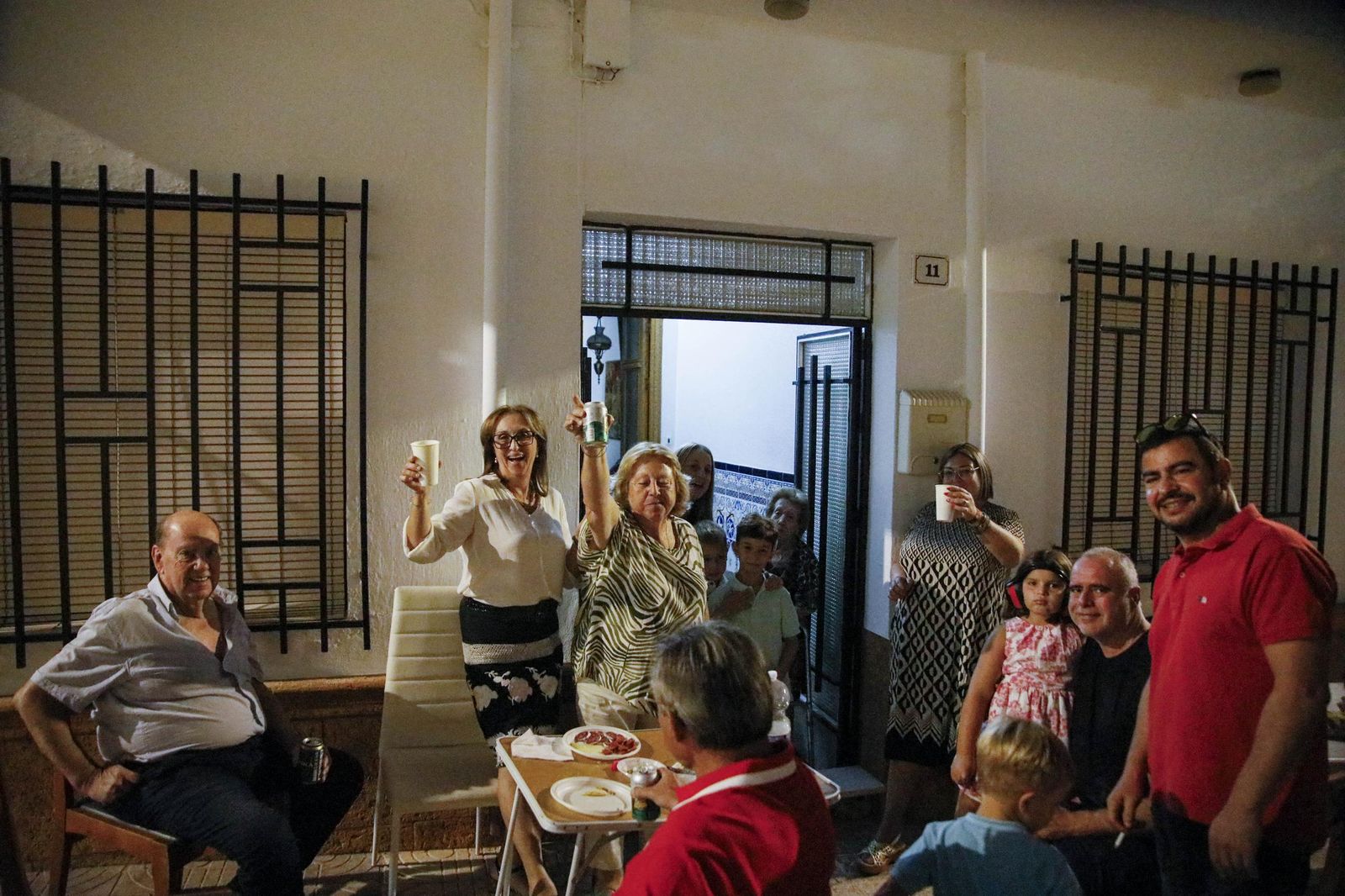 Las imágenes de la misa vespertina y procesión del Cristo de la Luz de Dalías