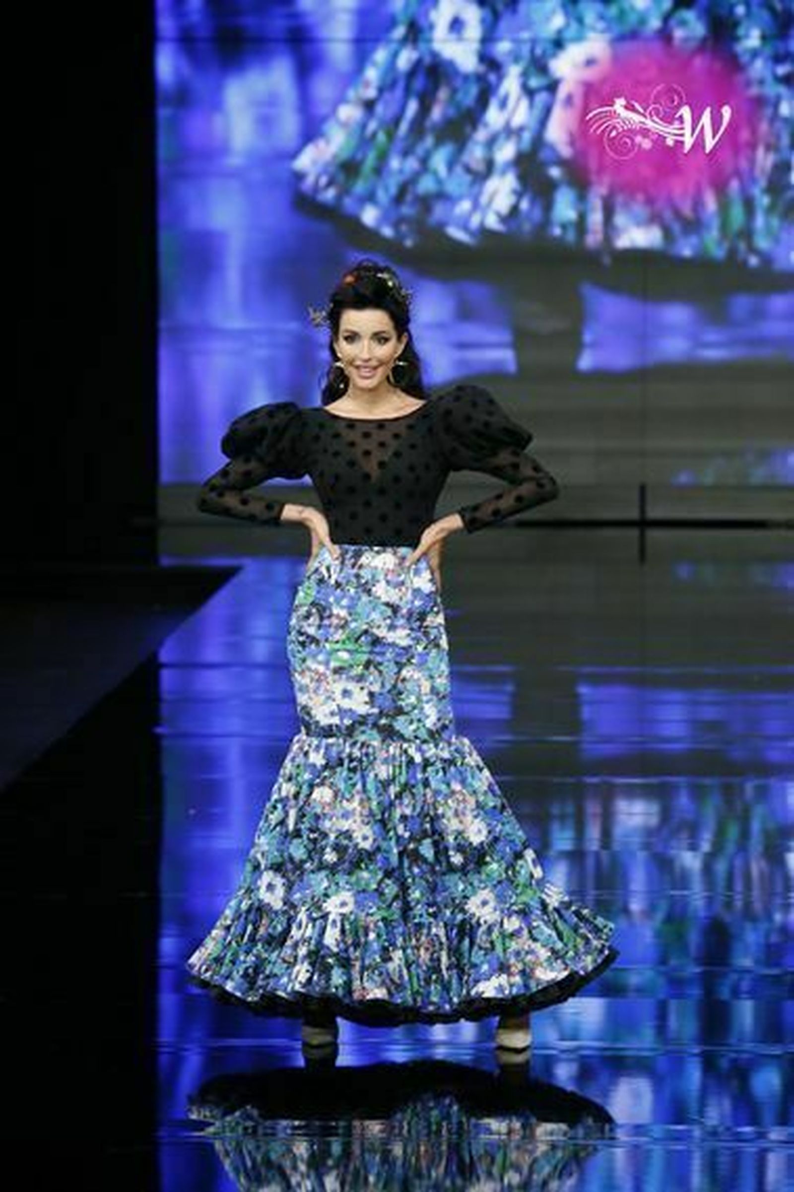 Desfile de Yolanda Moda Flamenca en Simof 2020