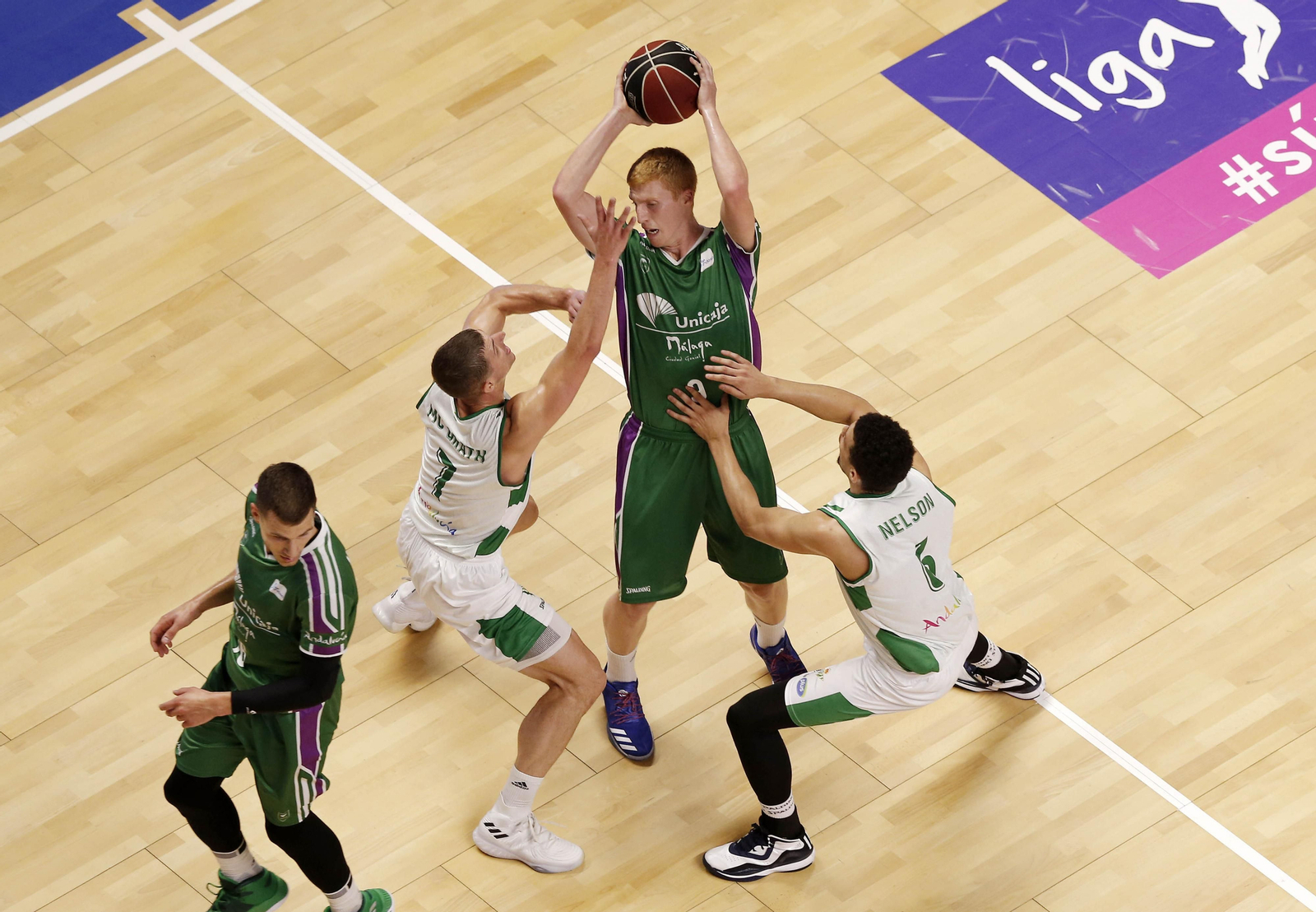 Alberto Díaz, en un partido.