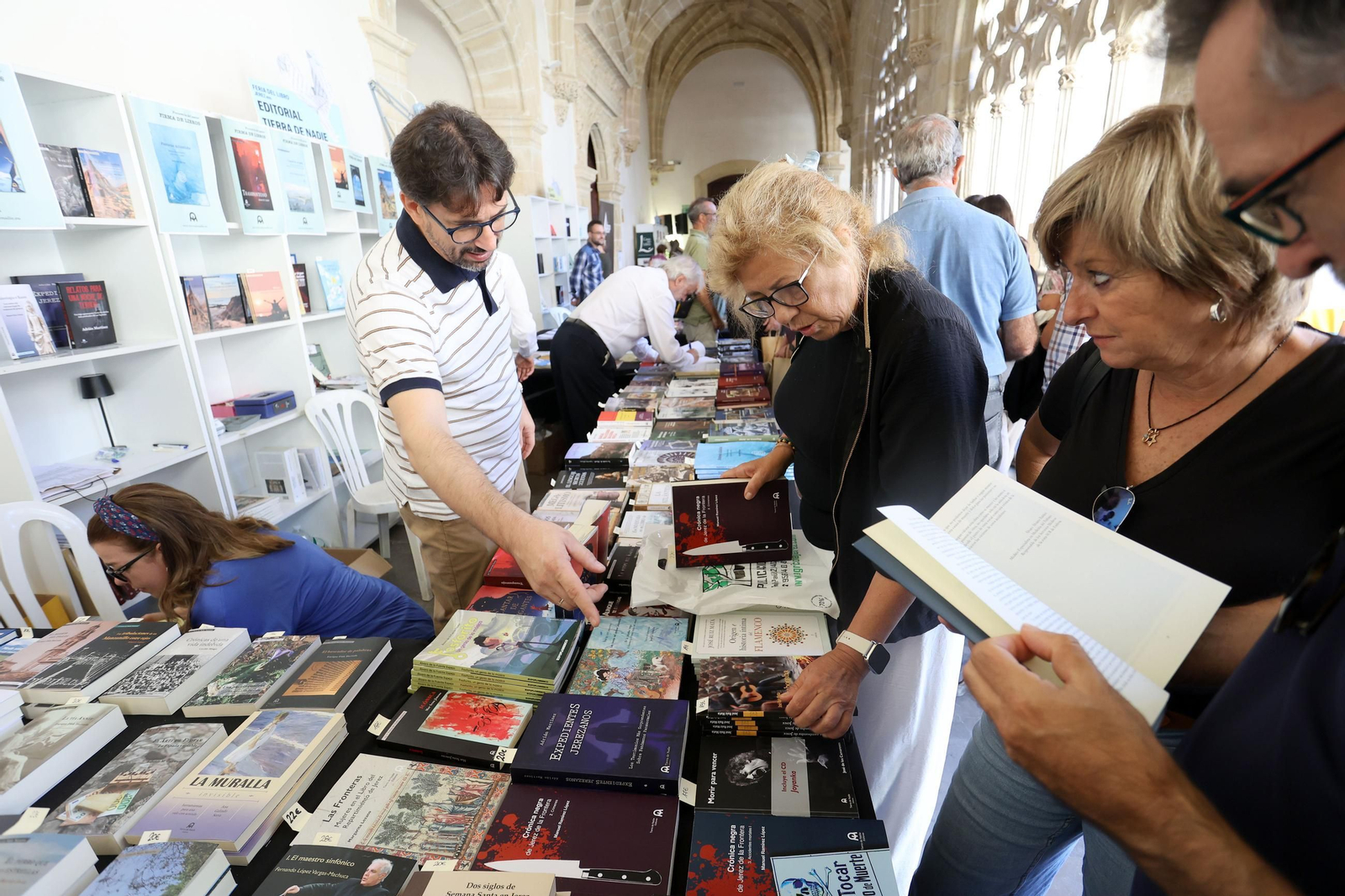 Último día de la Feria del Libro en Jerez