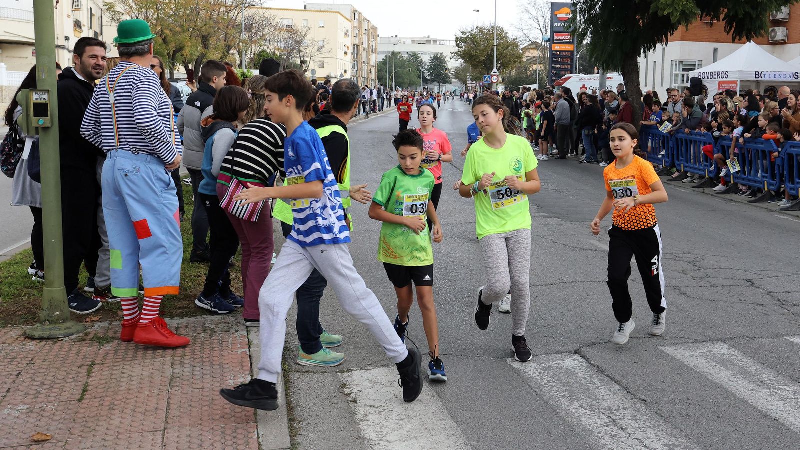 Búscate en la 4ª carrera infantil benéfica Bomberos de Jerez 2024