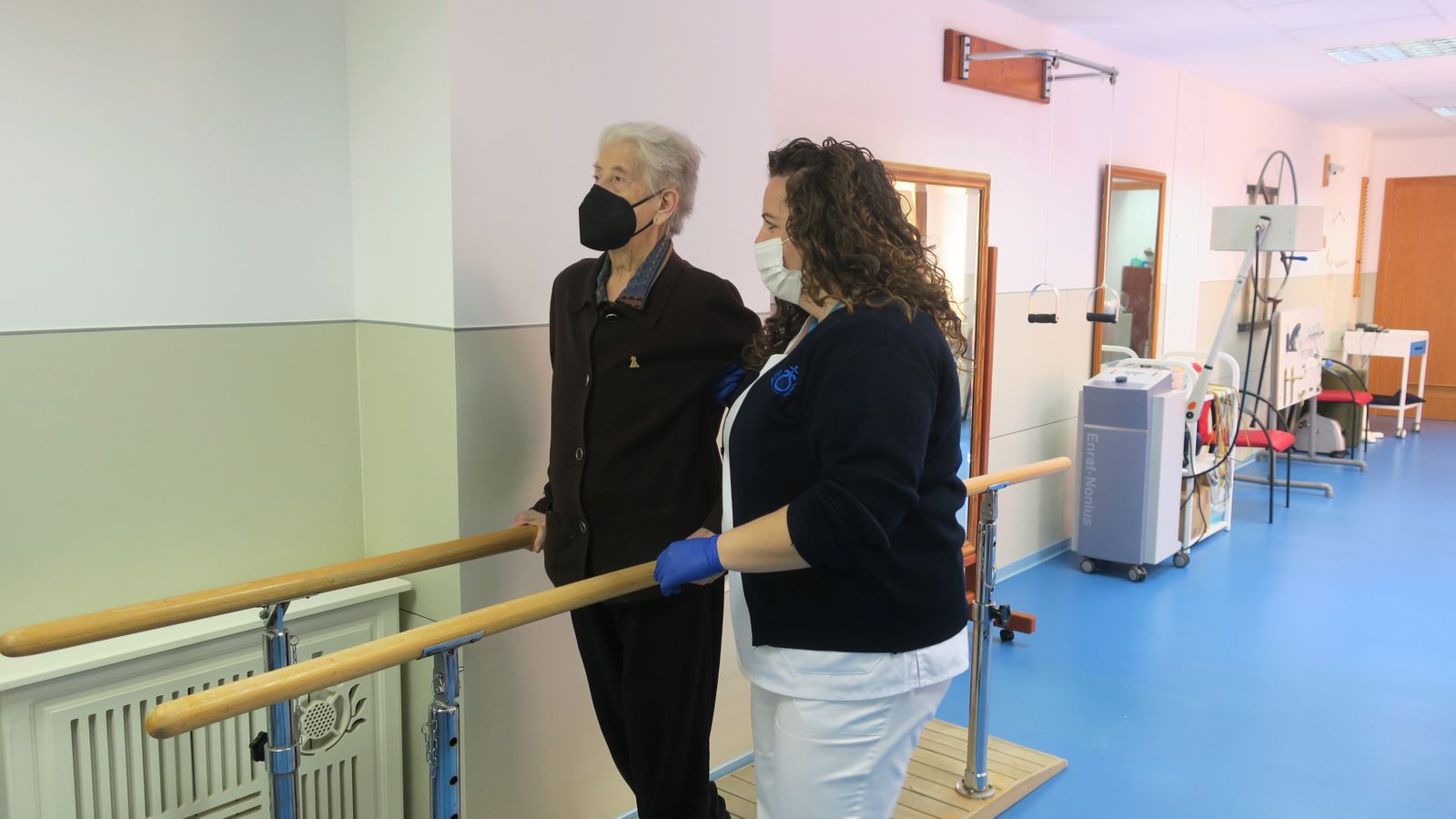 Fisioterapia respiratoria para los pacientes postcovid de San Juan de Dios