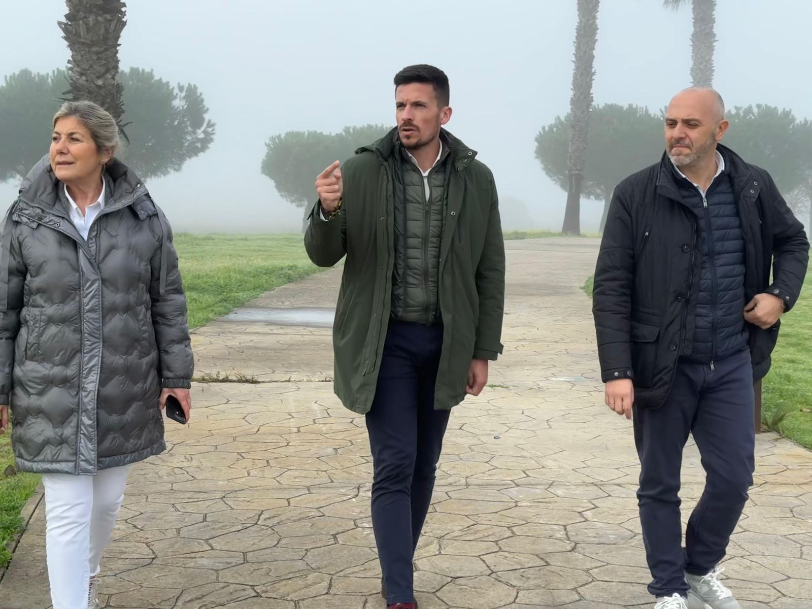 Visita parque Bellavista con Adrián Cano.