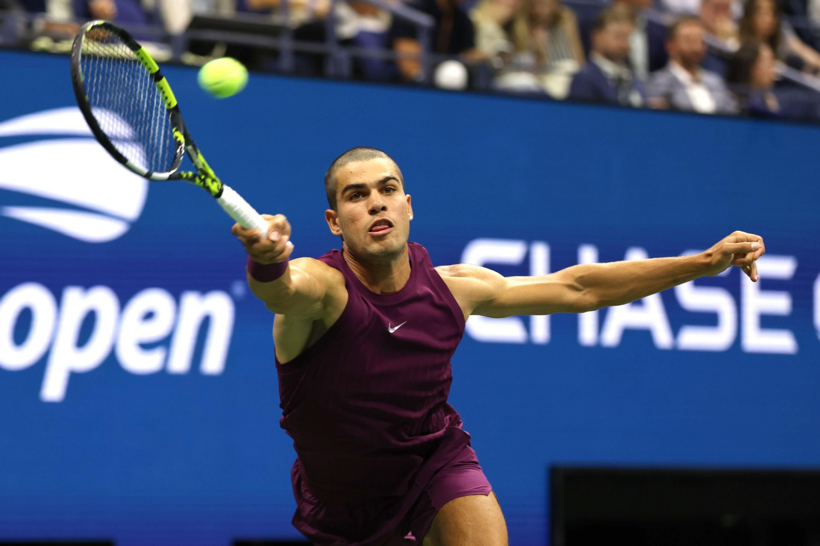 Las fotos del nuevo 'look' de Alcaraz en el Open USA