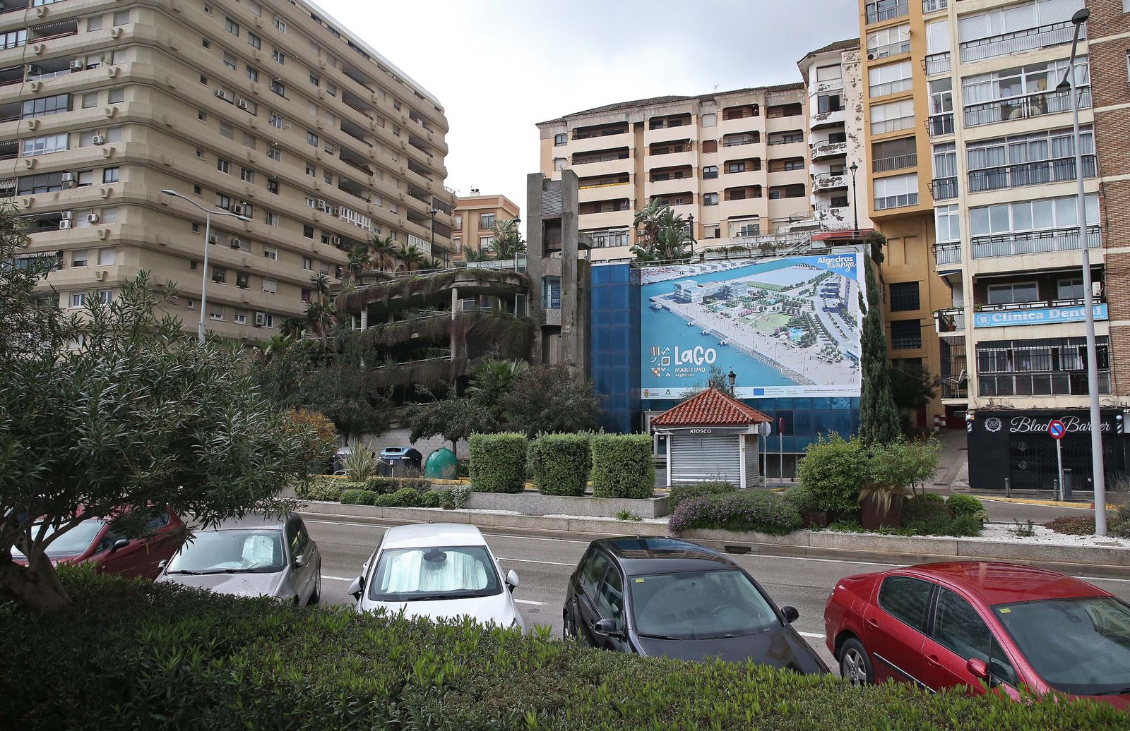 Aparcamiento de La Escalinata en Algeciras