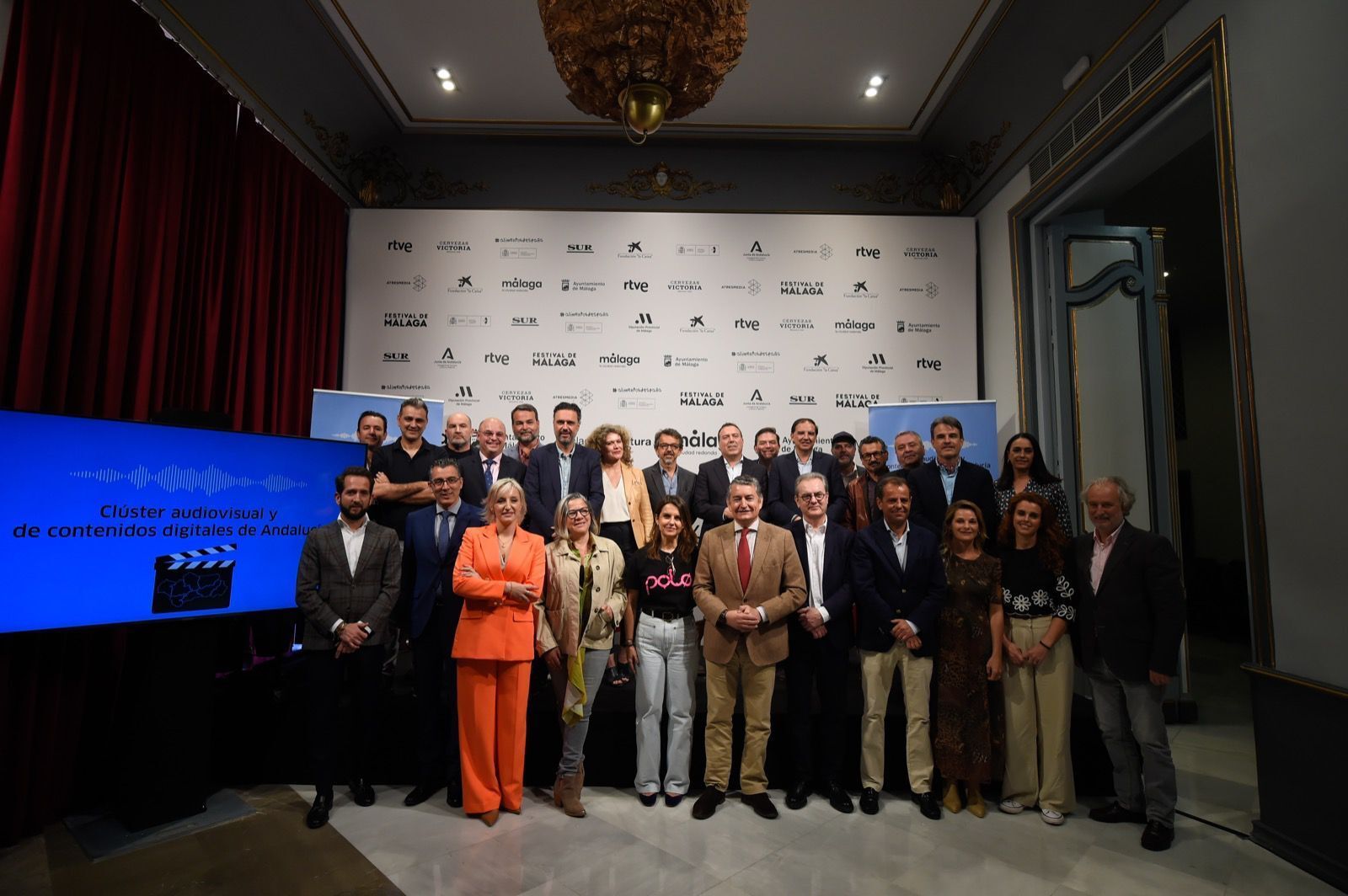 Asistentes al Clúster Audiovisual y de Contenidos Digitales de Andalucía celebrado en Málaga