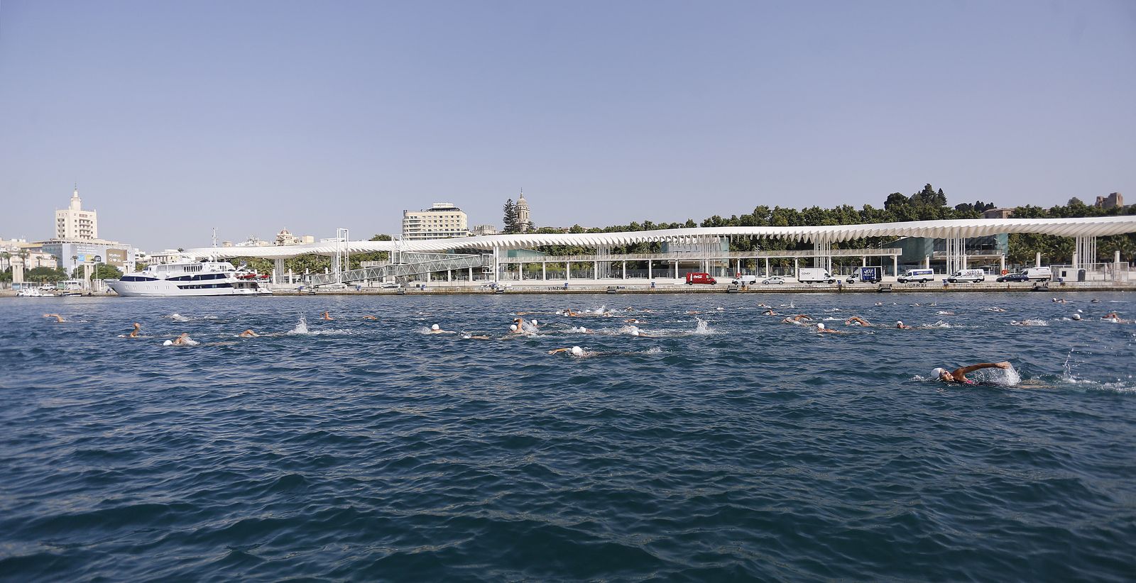 Fotos de la 60ª Travesía a Nado del Puerto de Málaga