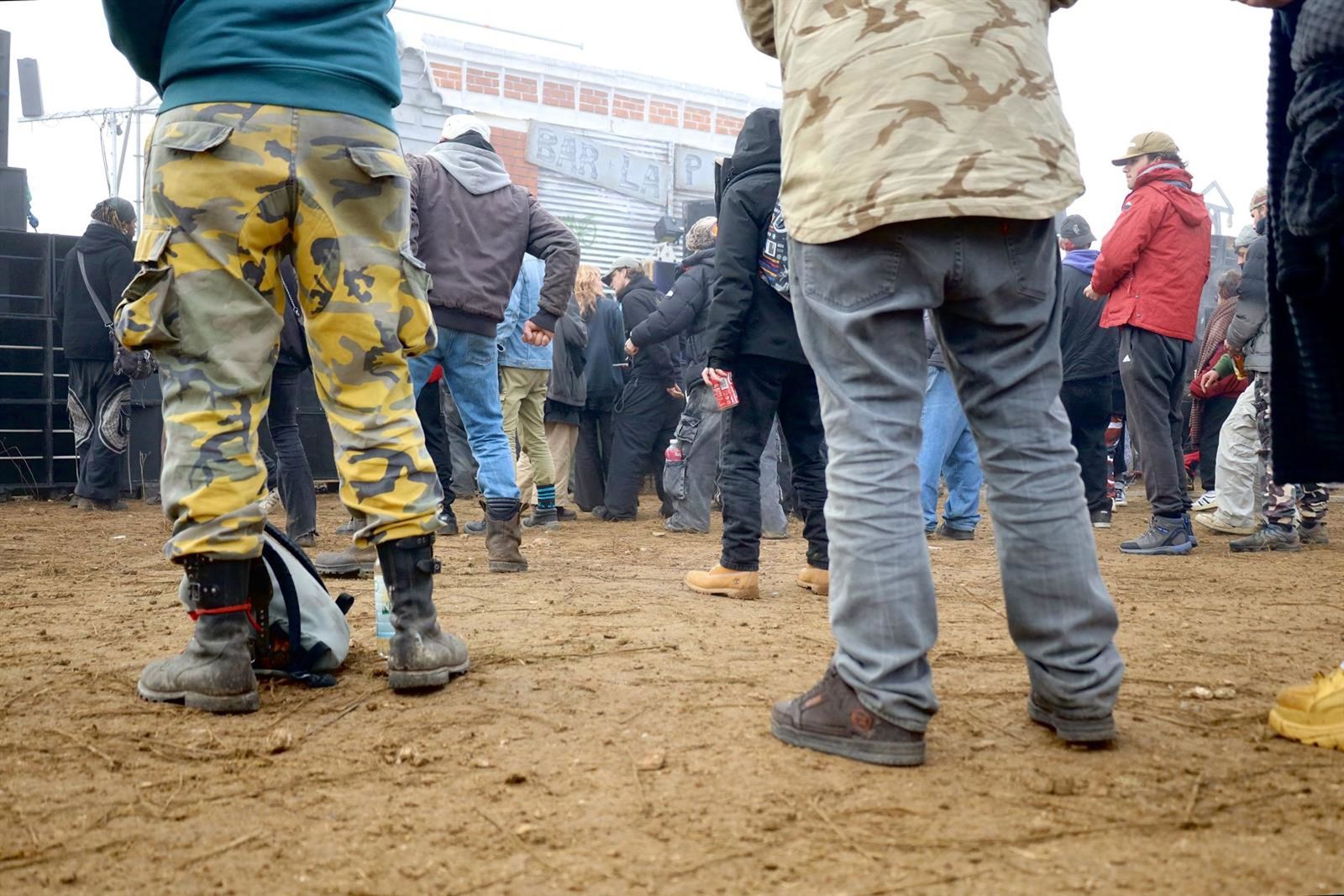 Inmediaciones del aeropuerto de Ciudad Real, donde se celebró una macrofiesta ‘rave’ desde Nochevieja, a 2 de enero de 2024