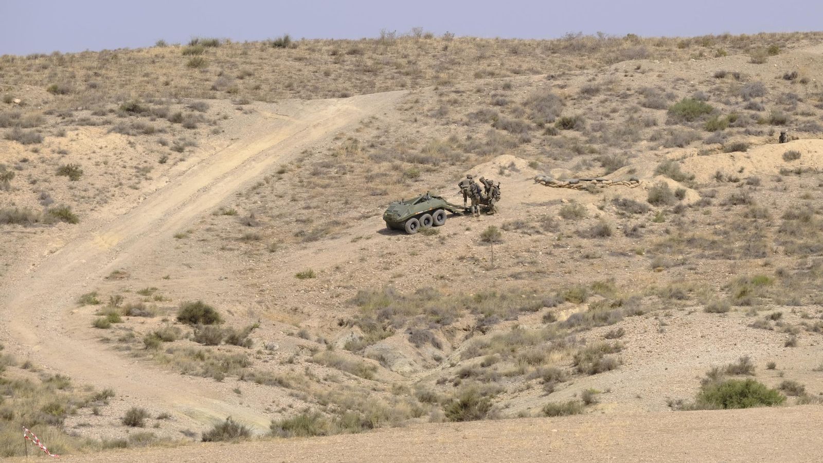 Evacuación de una baja con un vehículo ALANO teleoperado con drones Evacuación de una baja con un vehículo ALANO teleoperado con drones