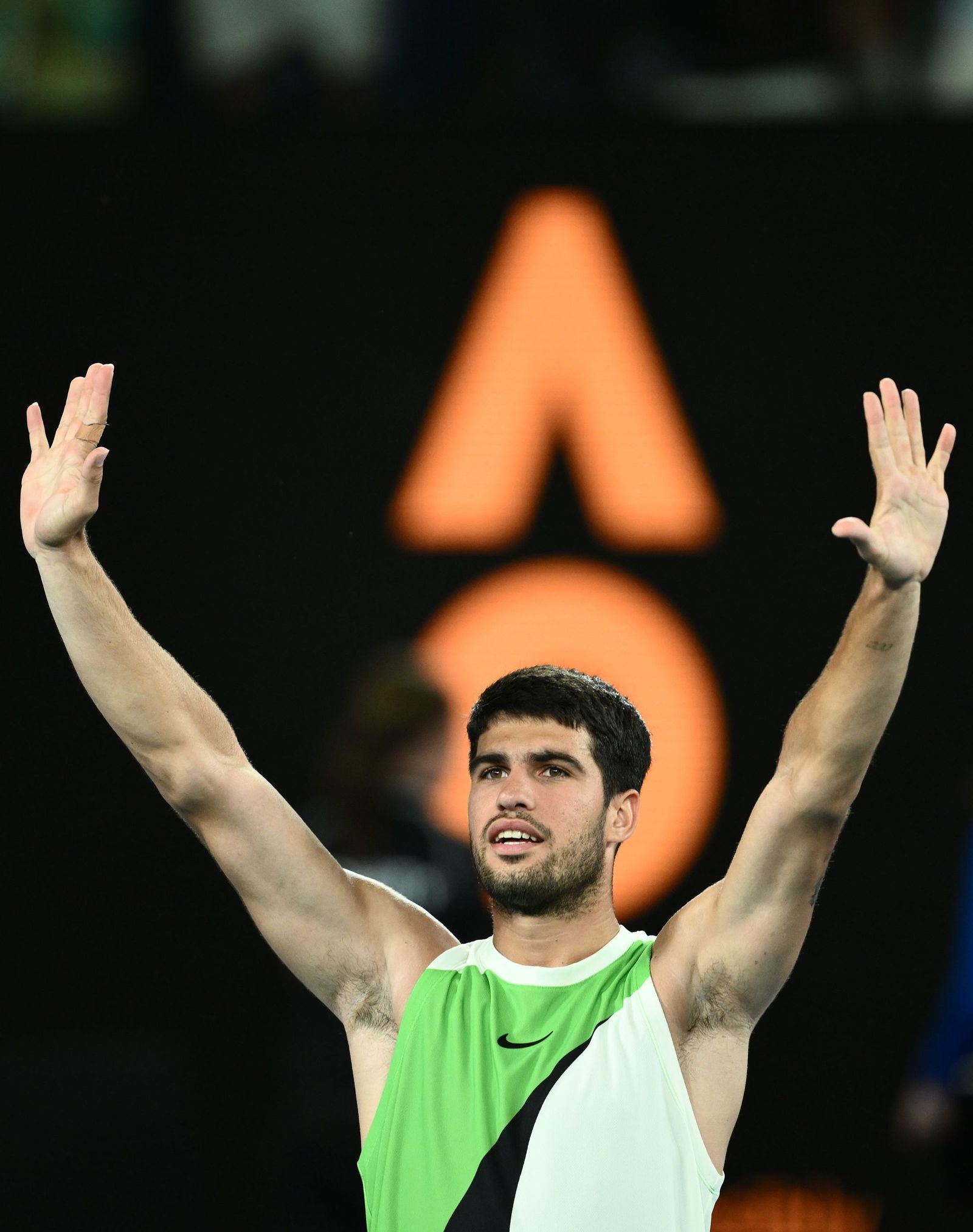 Las fotos de Alcaraz y del resto de cuartos de final de Australia