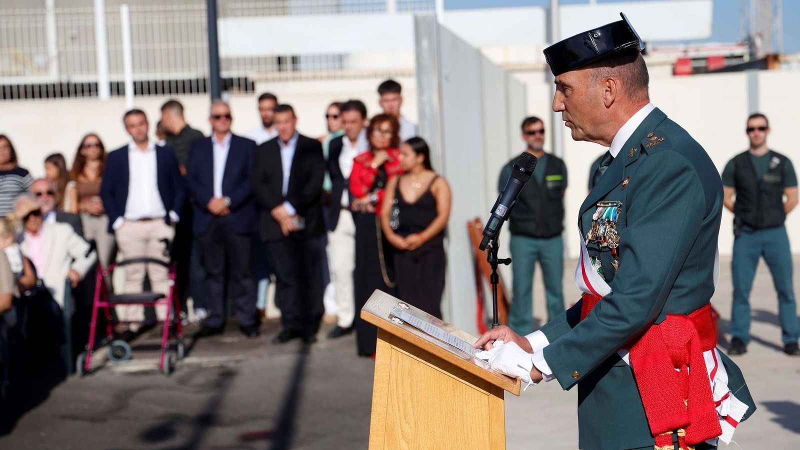 El teniente general Manuel Navarrete.