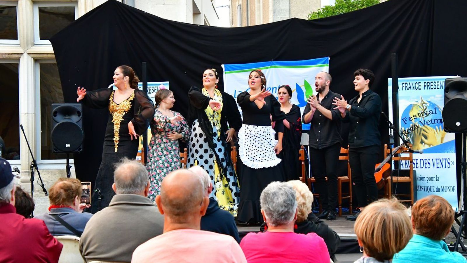 Un momento de la actuación de 'Flamenco Andalusí'.