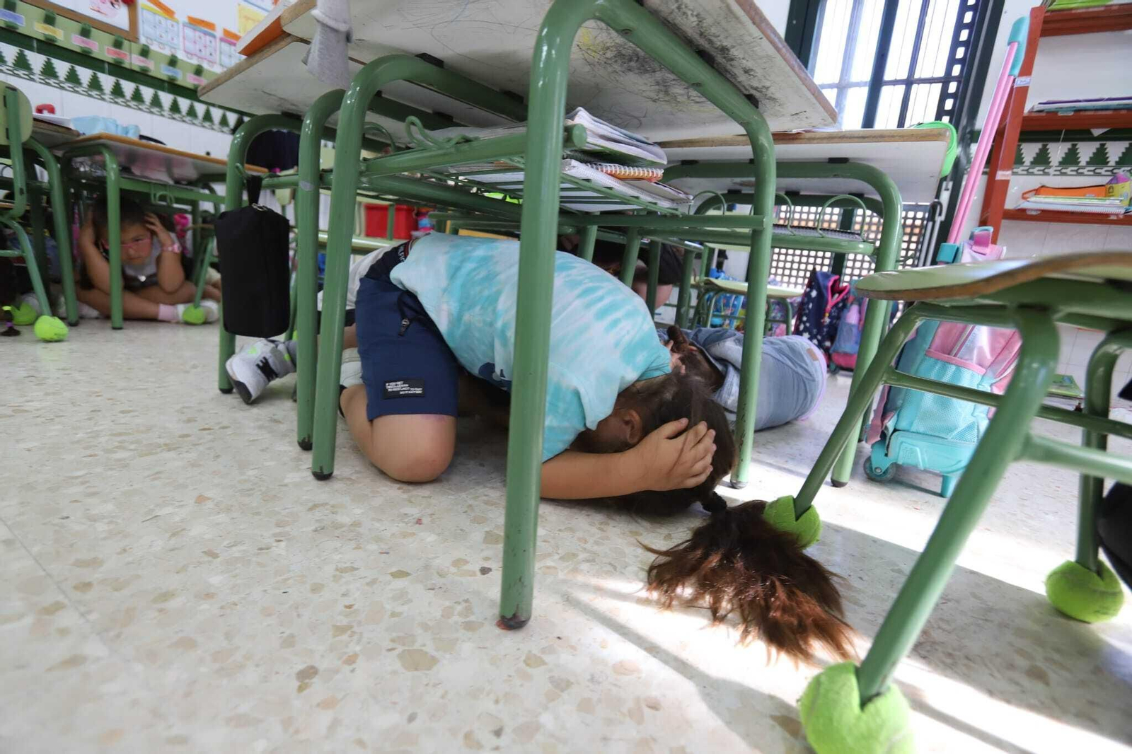 Tsunami Huelva: El SAFA Funcadia, primer colegio de España en superar un simulacro de maremoto