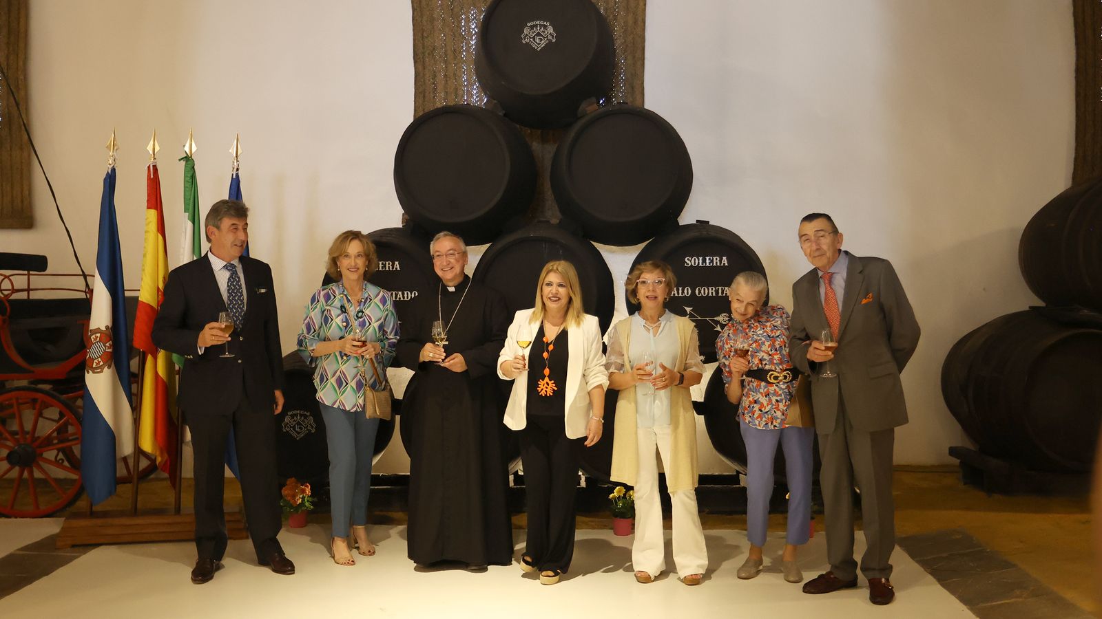 Imágenes de la inauguración de las nuevas Bodegas León Domecq