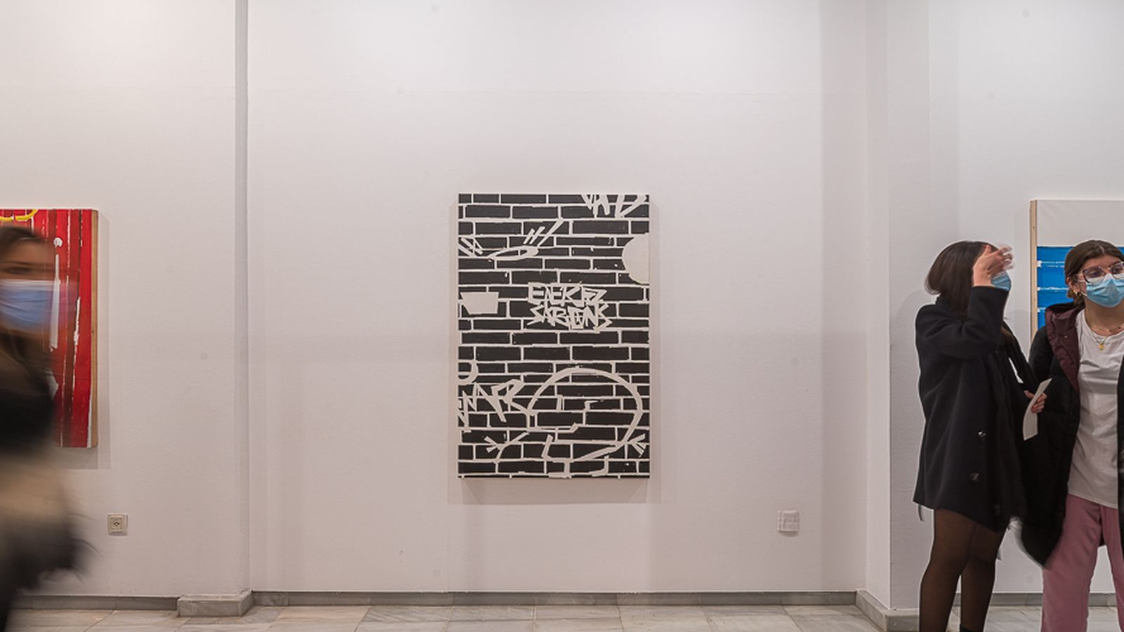 Una de las obras expuesta en 'Prohibido fijar carteles'