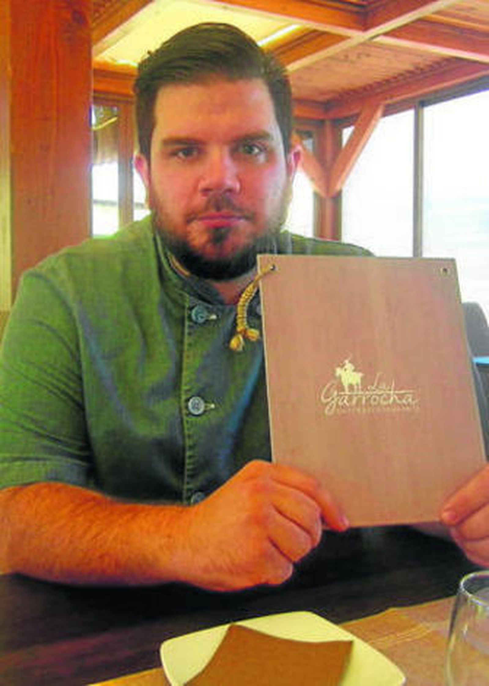 El cocinero de La Garrocha, José Antonio Iglesias.