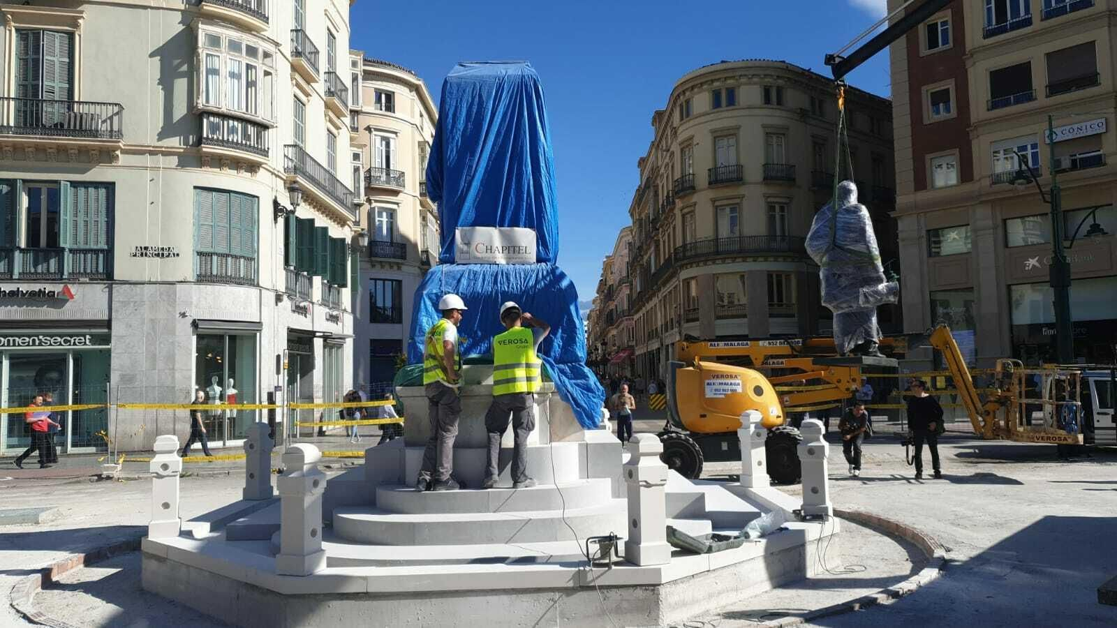 Las fotos del regreso del Marqués de Larios a la Alameda