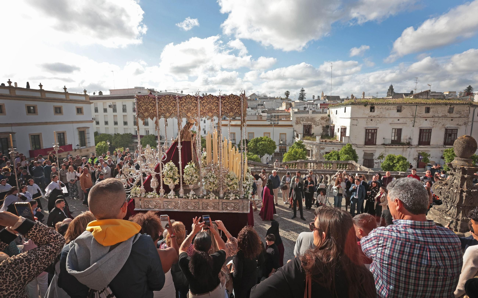 Imágenes de la Hermandad de La Viga en el Lunes Santo de Jerez 2025