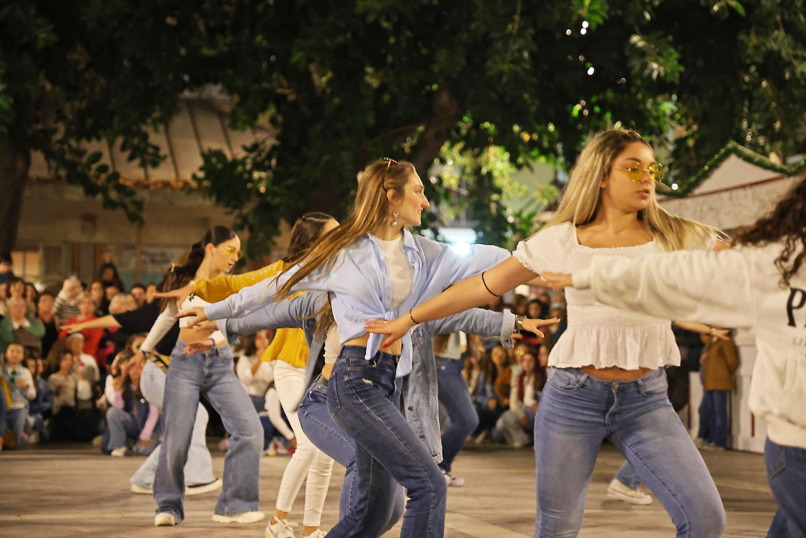 Imágenes del espectacular Flashmobe realizado en la Plaza de Las Monjas