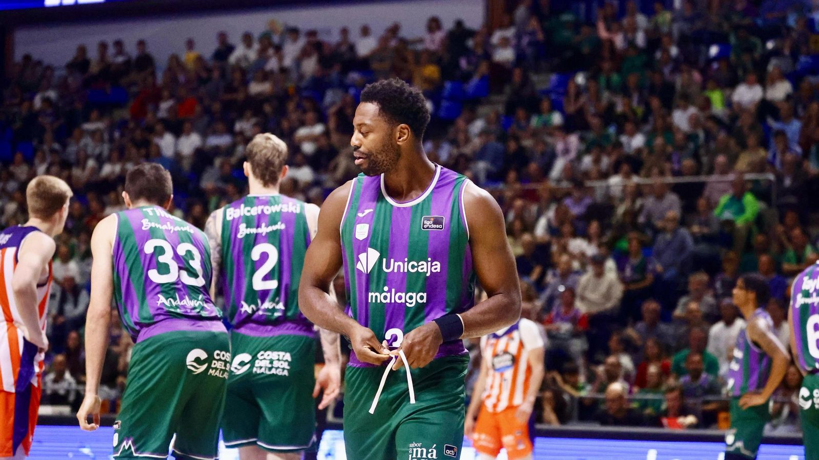 Las fotos del Unicaja - Leyma Coruña de ACB