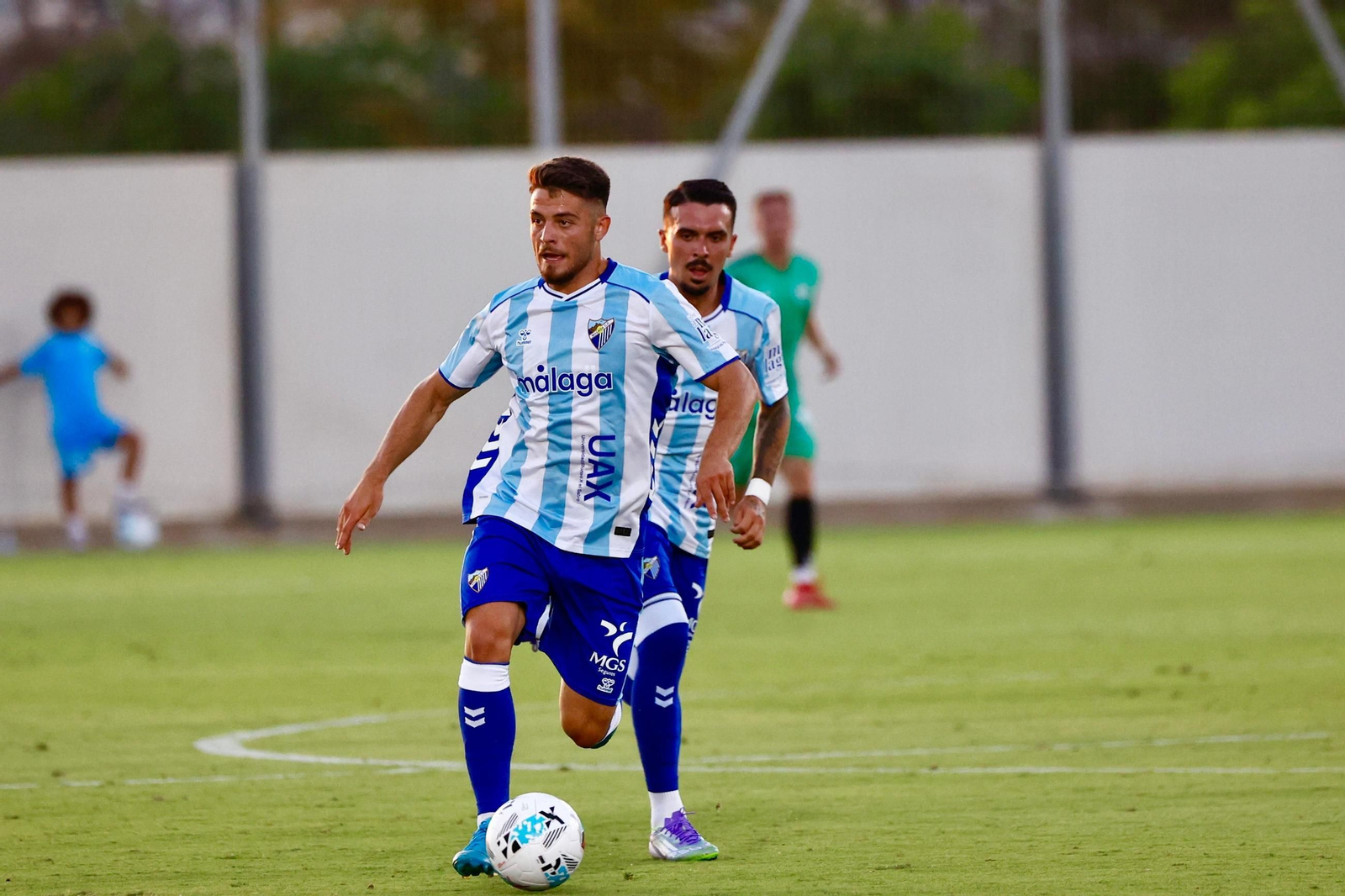 El Málaga CF- Antequera CF de pretemporada, en imágenes