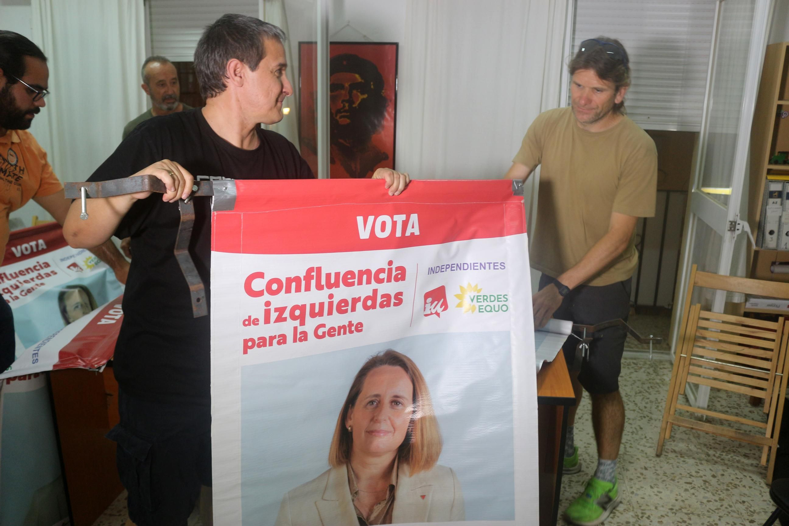 Las imágenes del comienzo de la campaña electoral en Puerto Real