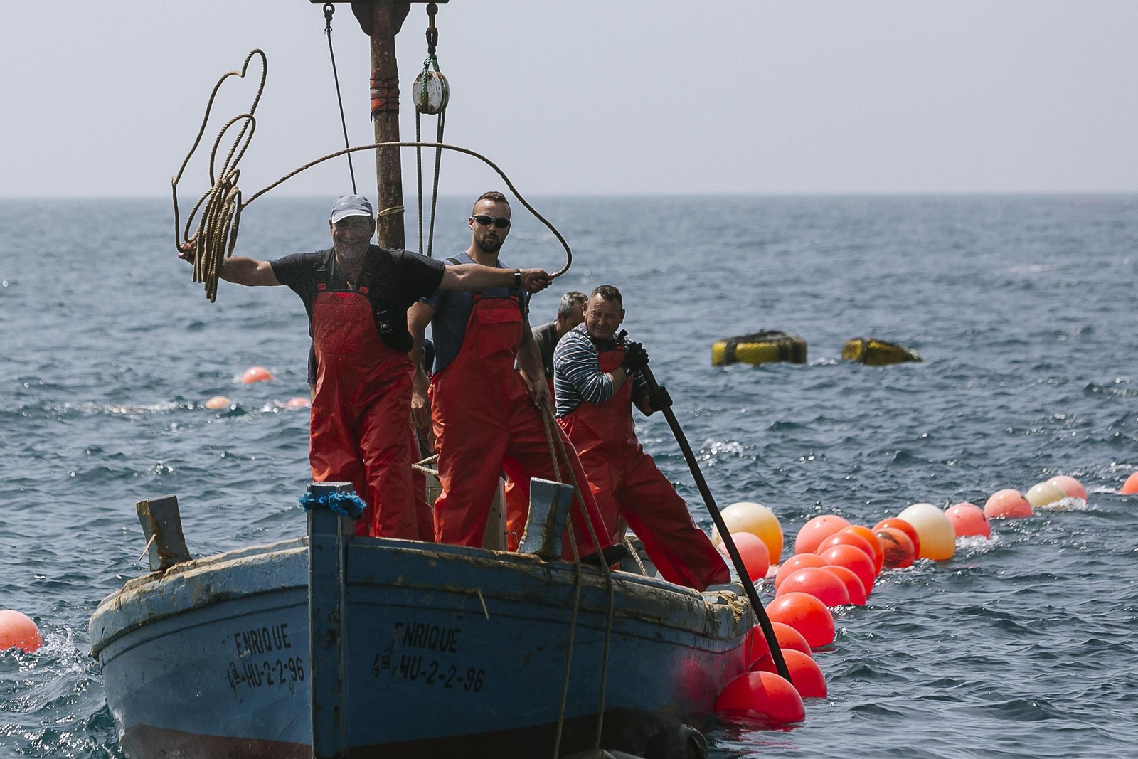 Imágenes de la primera levantá del año
