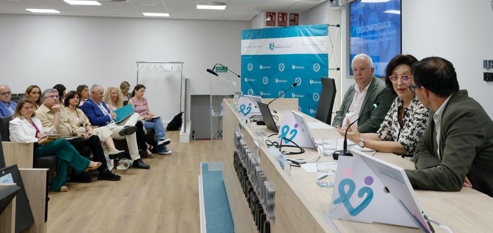 La celebración de la II Jornadas ‘Actualización Vacunas’ en el Colegio de Enfermería de Sevilla.