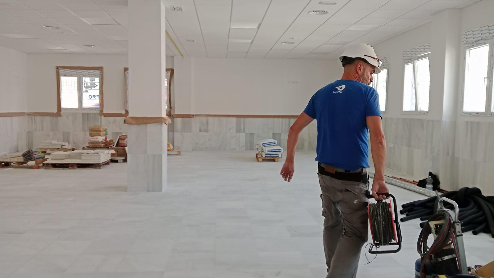 Obras para el nuevo centro de Párkinson Bahía de Cádiz, en San Fernando Obras para el nuevo centro de Párkinson Bahía de Cádiz, en San Fernando