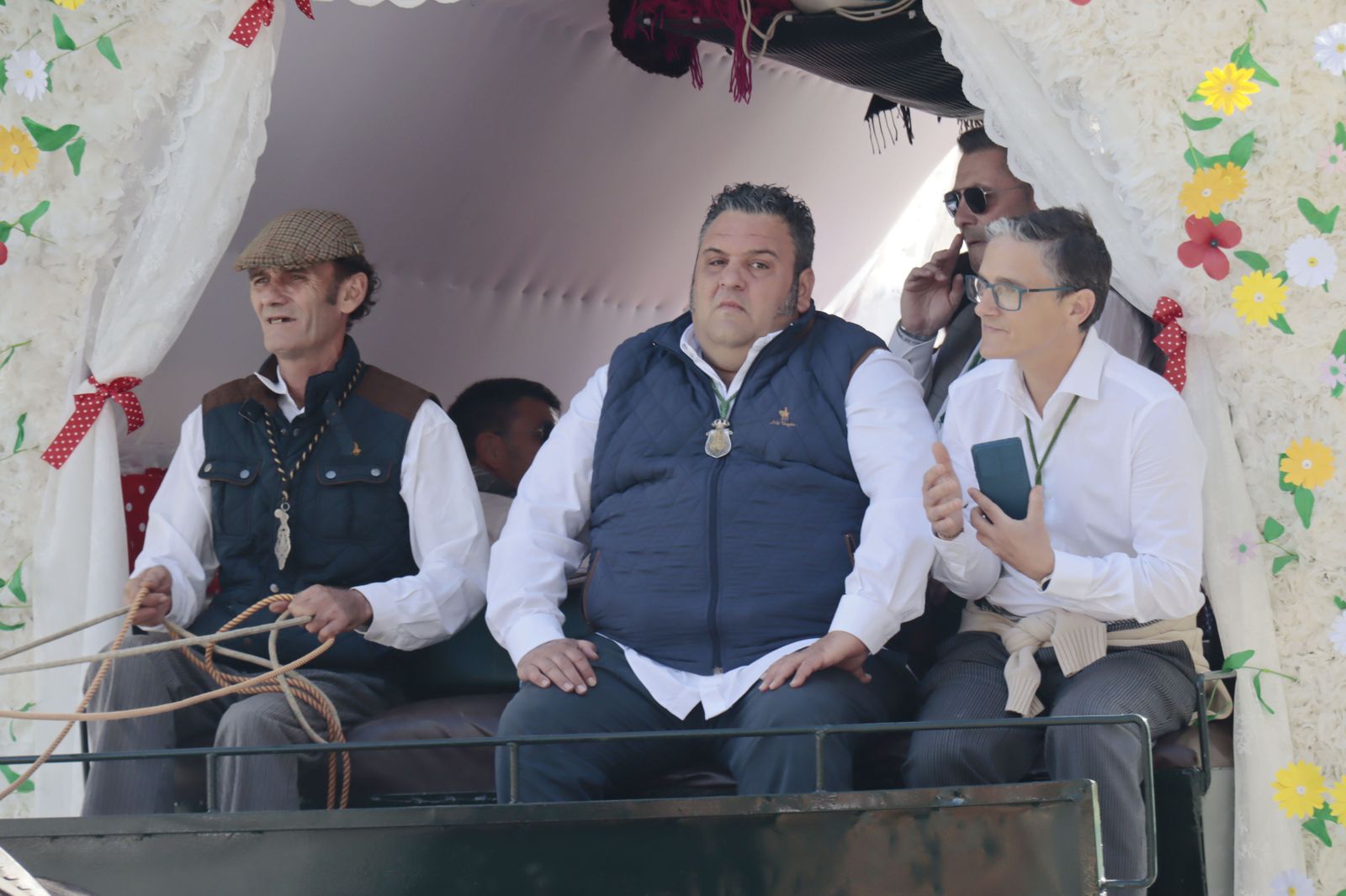 Imágenes de los carros de la Hermandad del Rocío de Huelva