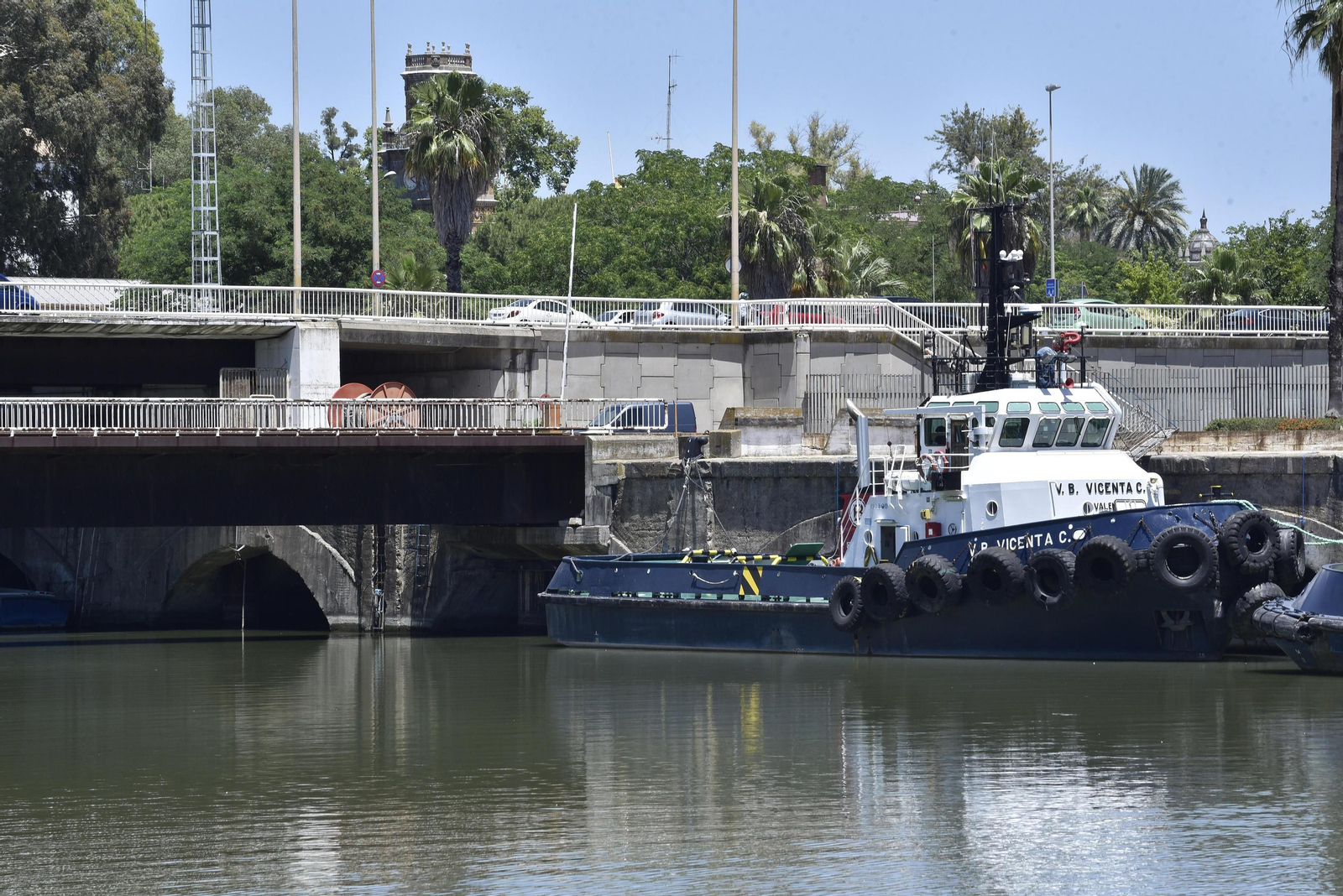 El deterioro del puente de las Delicias