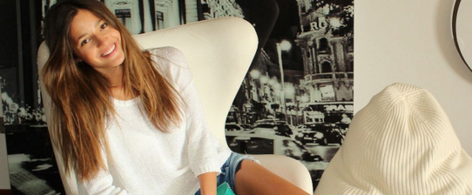 La modelo en el desfile de BCN Brand en la pasada edición de la pasarela 080 Barcelona. EFE/Toni Garriga