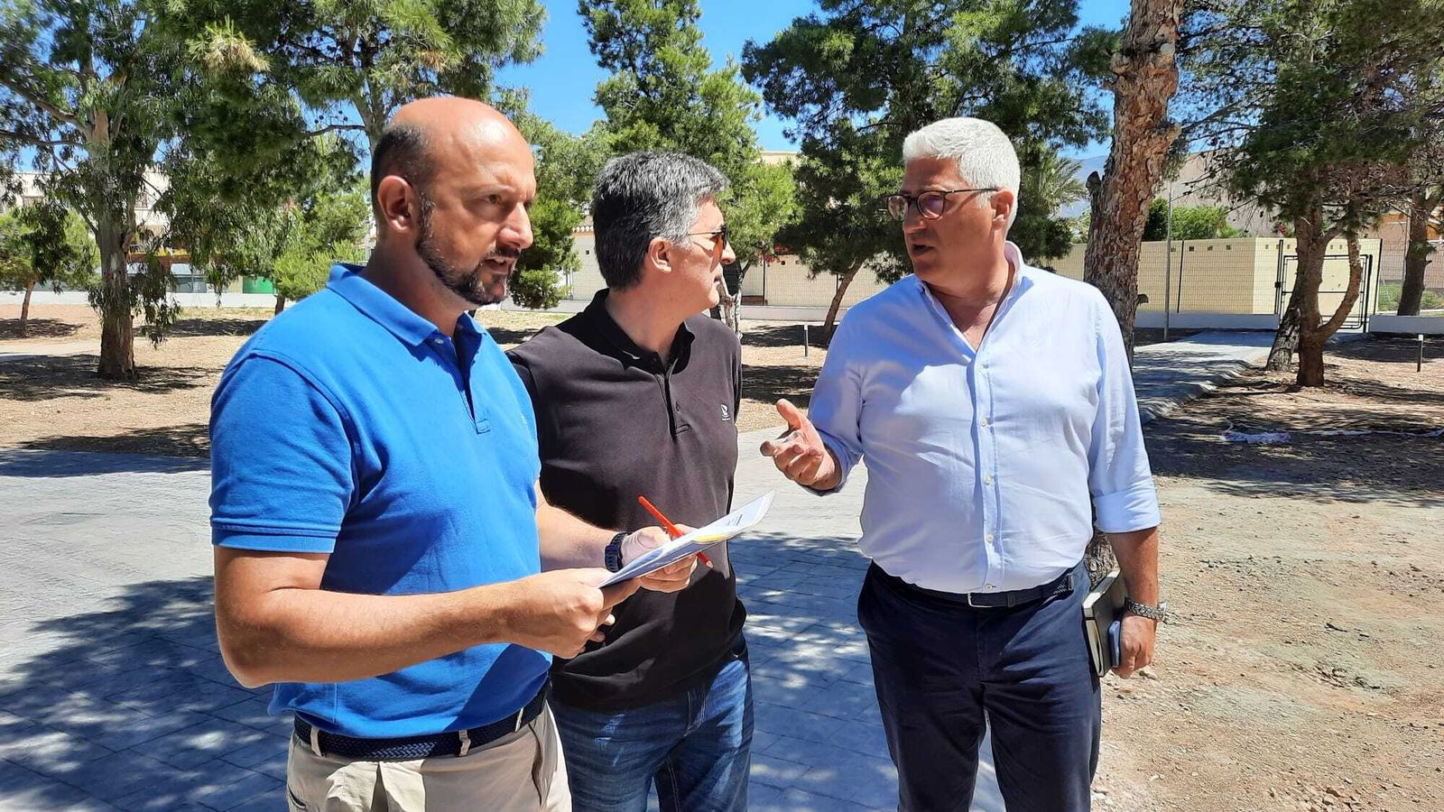 Huércal de Almería abre las puertas de una zona de ocio de 10.000 m2 para las familias