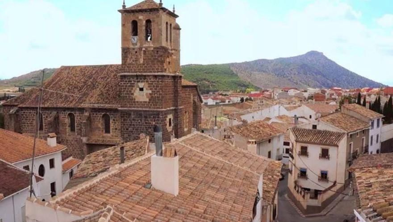 Imagen del precioso pueblo del Norte de la provincia de Granada.