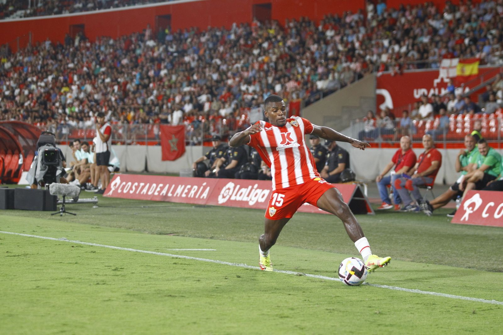 Imágenes del partido U.D. Almería-C.A. Osasuna