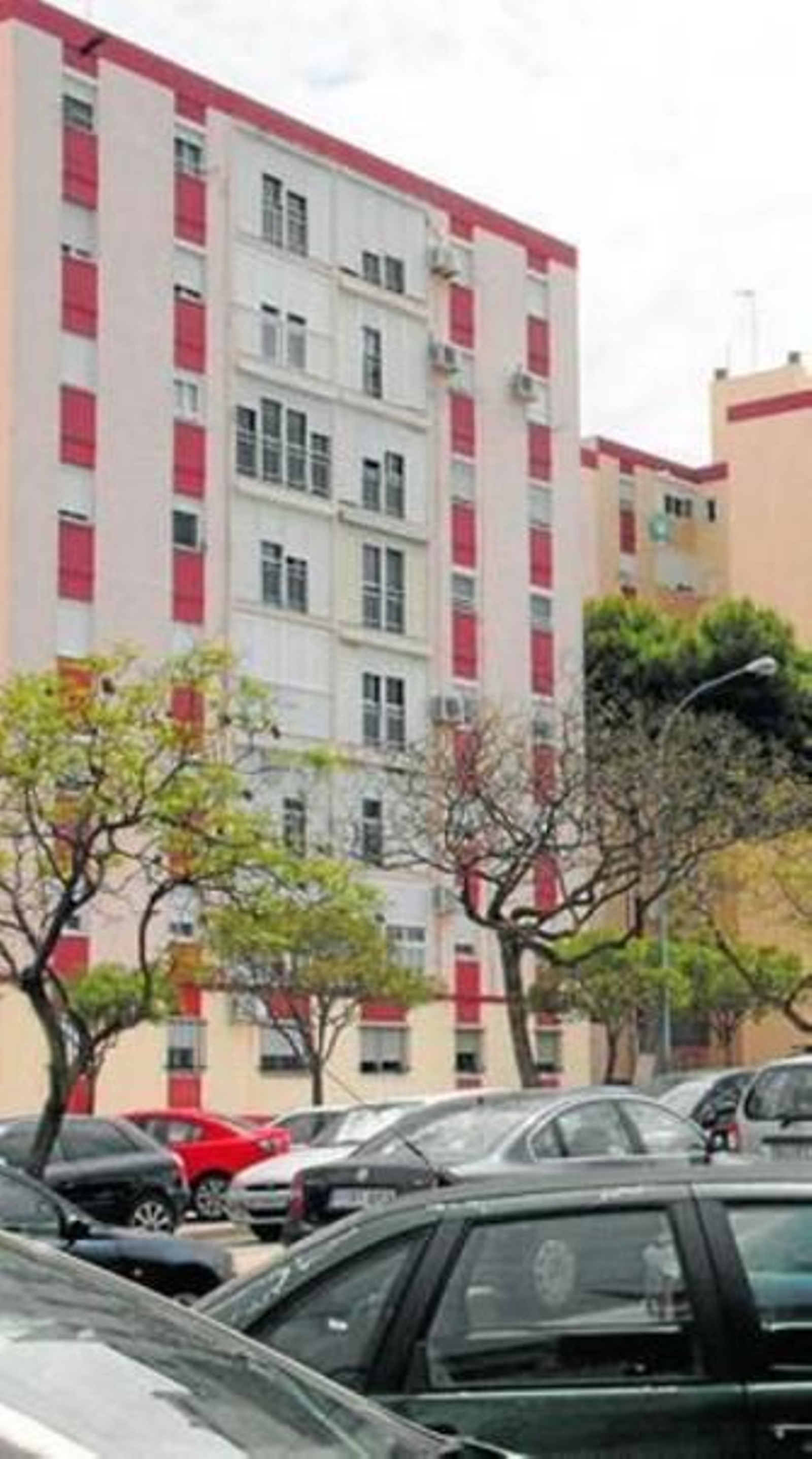 Bloques de viviendas de la avenida Cayetano Roldán.