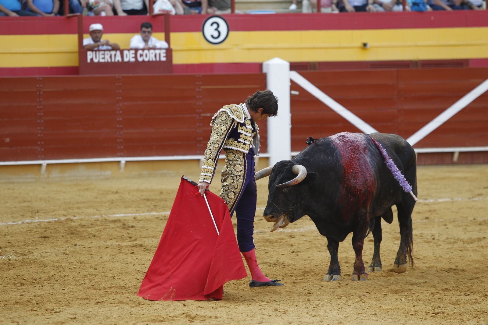Fotogalería corrida de toros Roquetas de Mar. El Fandi, Castella, Cayetano.