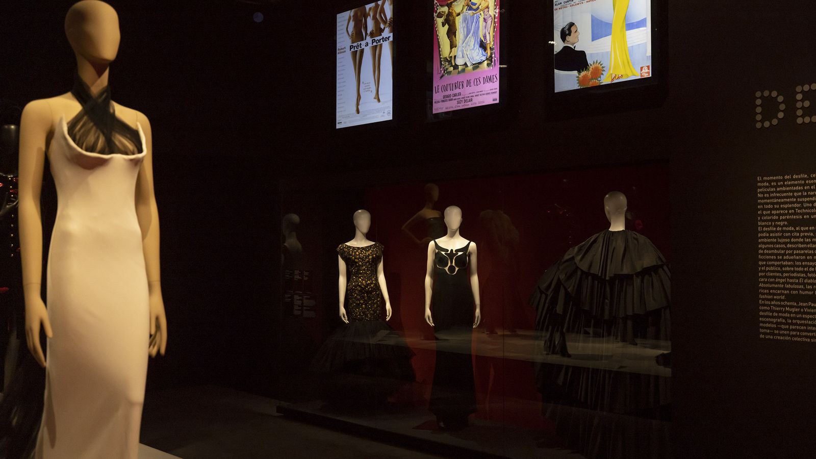 Una de las imágenes que pueden verse en la exposición 'Cine y moda. Por Jean Paul Gaultier'.