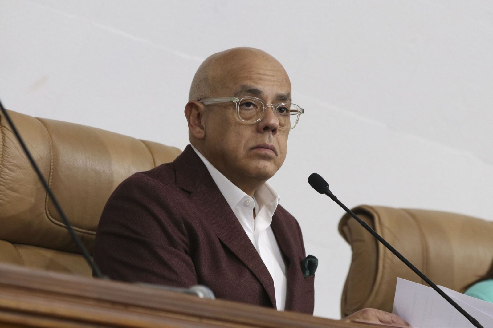 El presidente de la Asamblea Nacional de Venezuela, Jorge Rodríguez