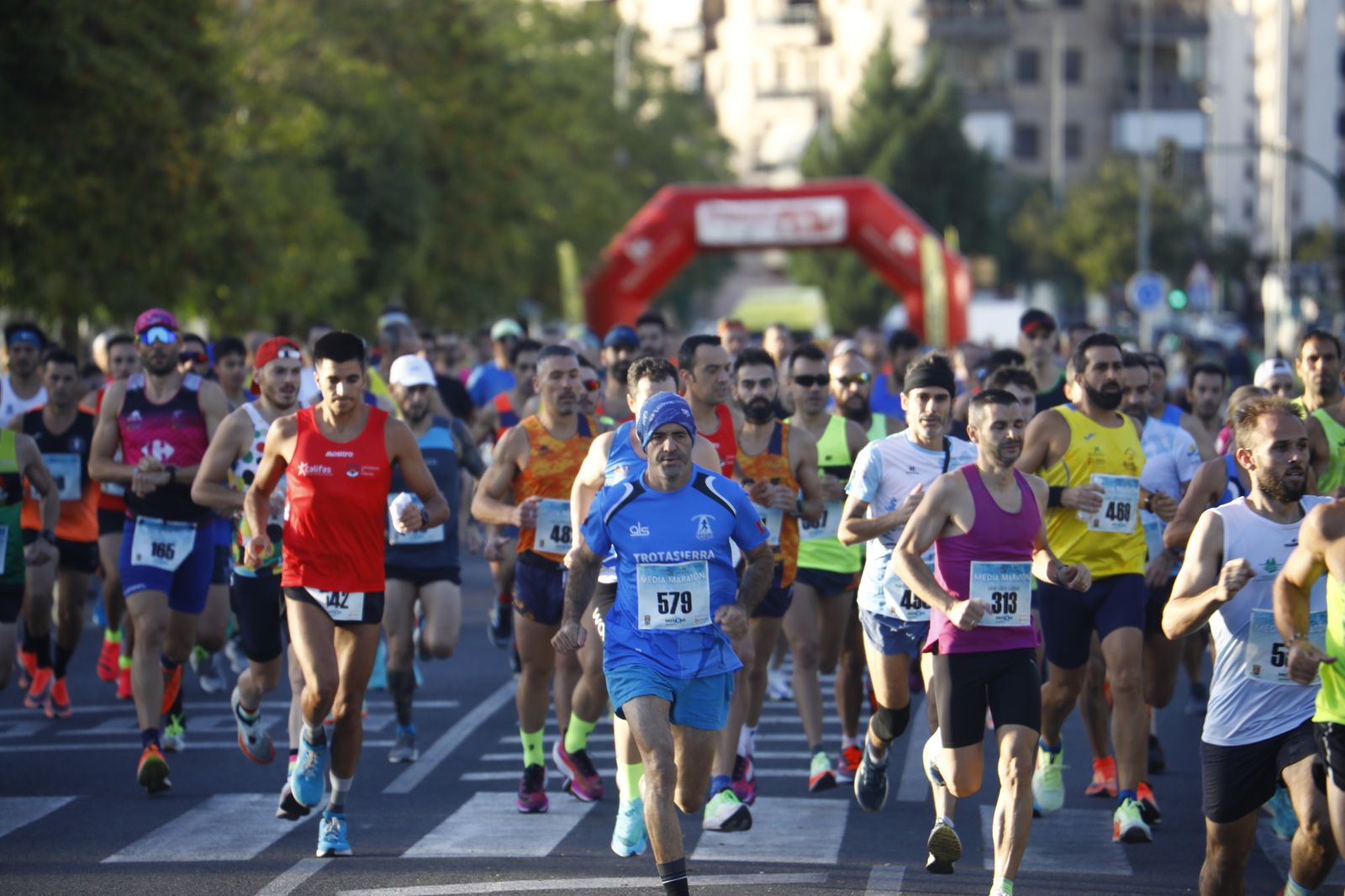 La XXXVI Media Maratón Córdoba-Almodóvar del Río, en imágenes