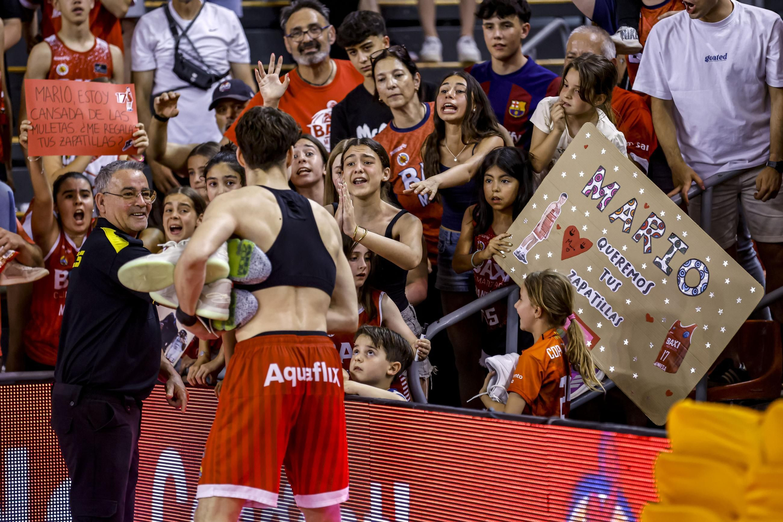 Mario Saint-Supéry, adiós como ídolo en Manresa