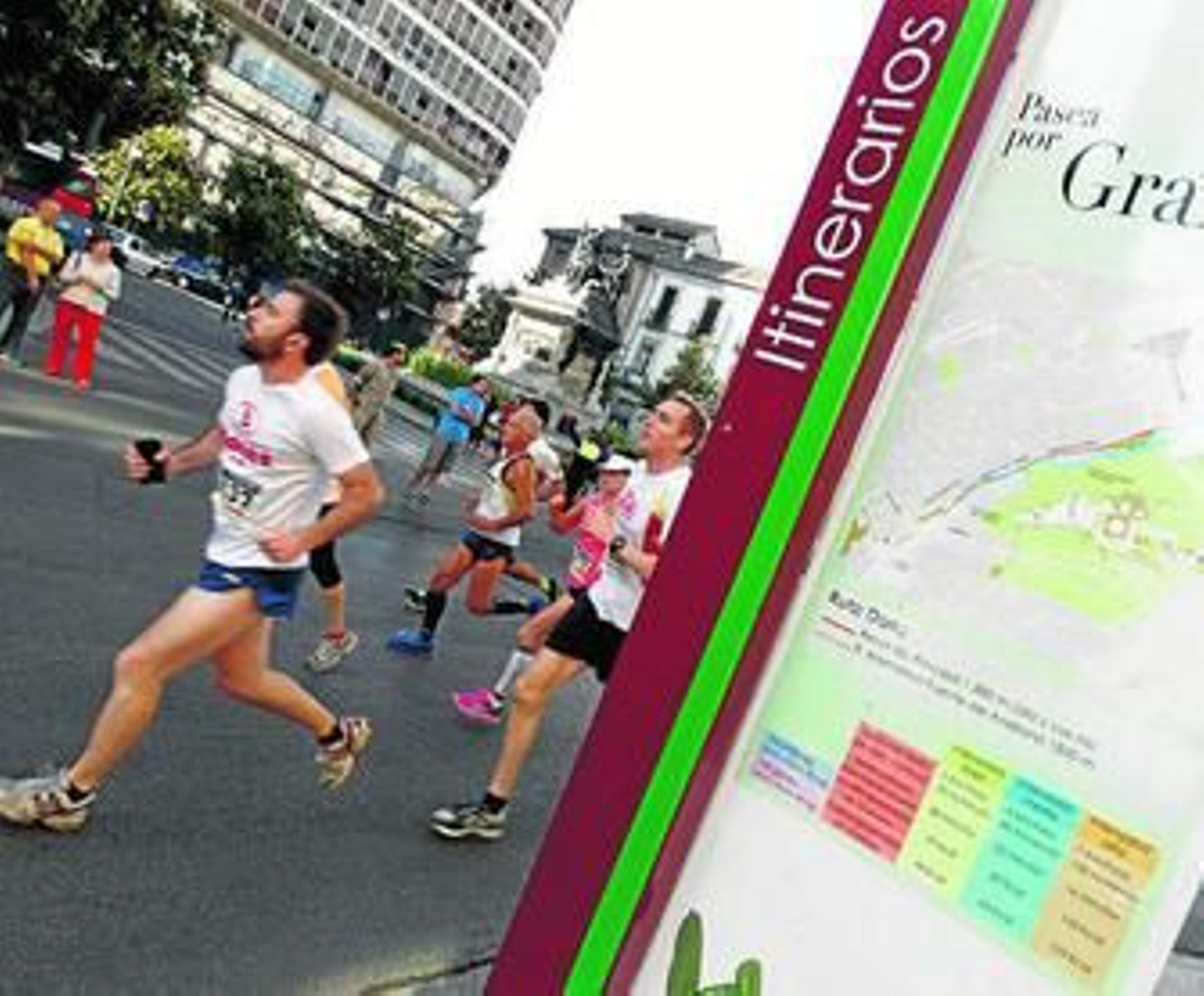 Los atletas recorrerán las principales calles de la capital.