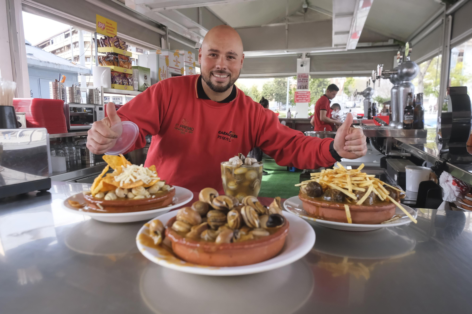 Primer día de la temporada 2023 de caracoles en Córdoba, en imágenes