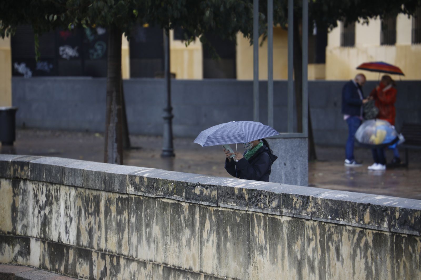 Las fotografías del regreso de la lluvia a Córdoba en pleno puente de Todos los Santos
